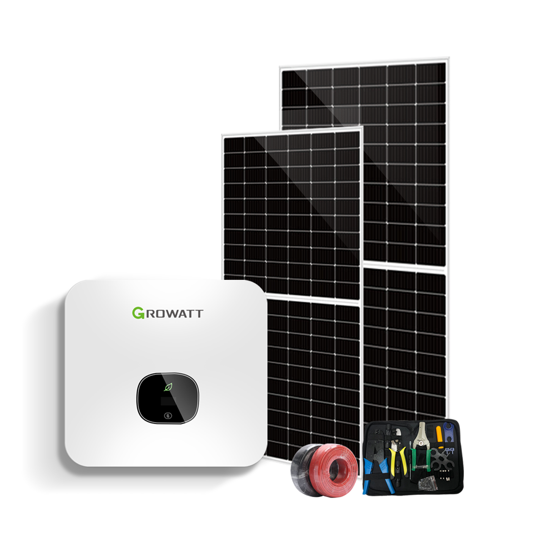 HT infinite power 10kw on grid complete solar energy system